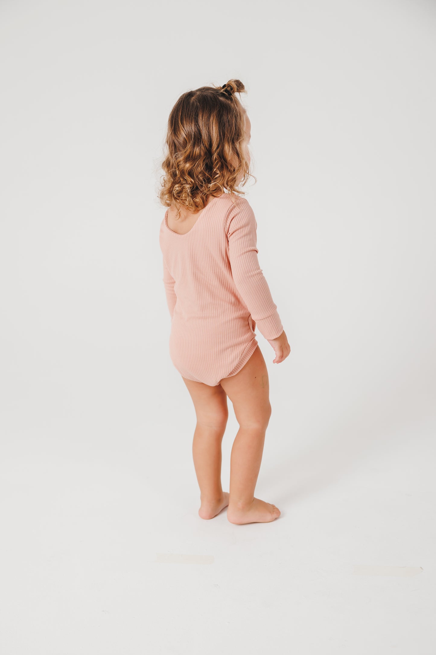 Pink Long Sleeve Leotard