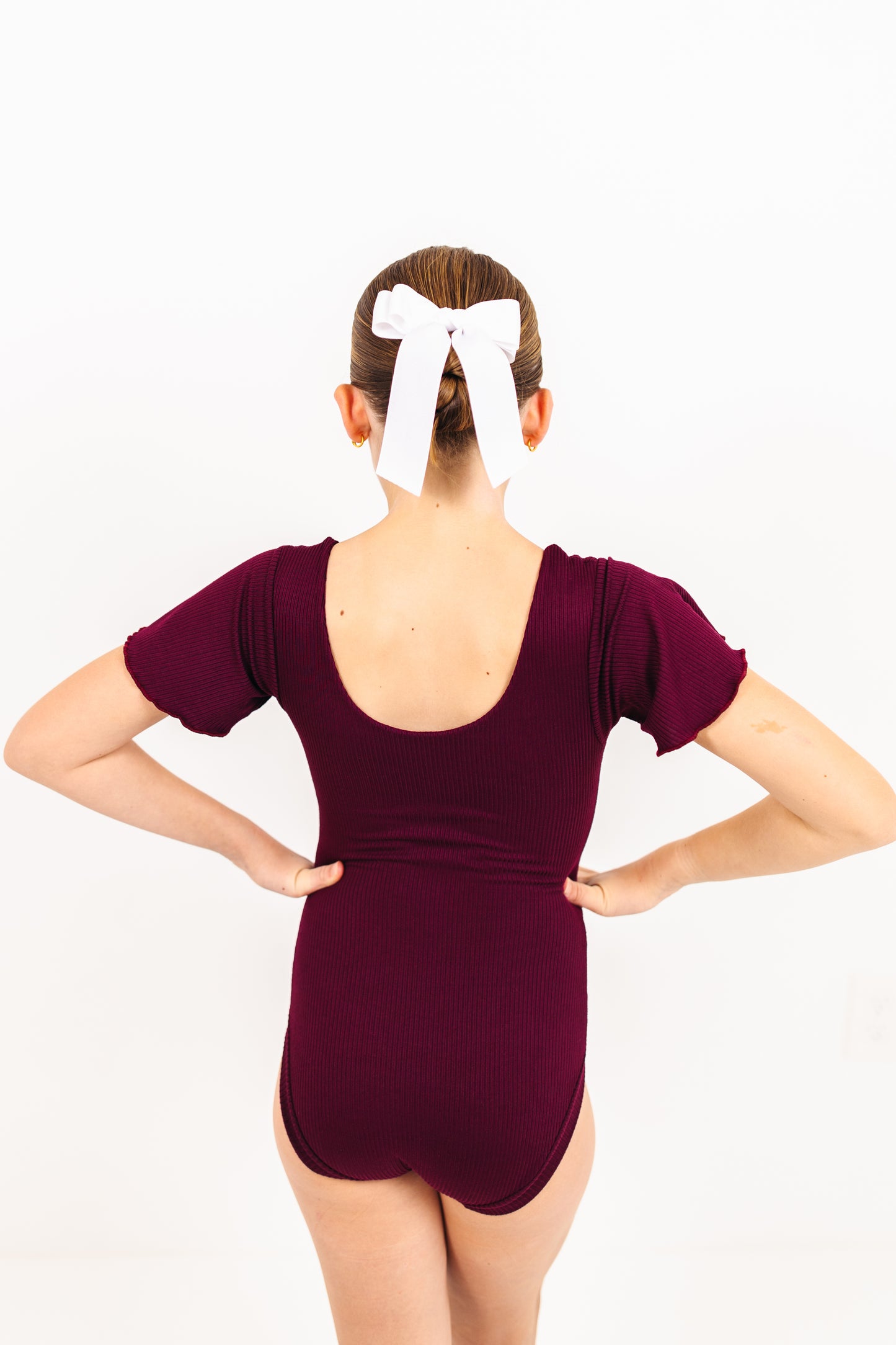 Willa B X Tuck & Tumble - Plum Leotard