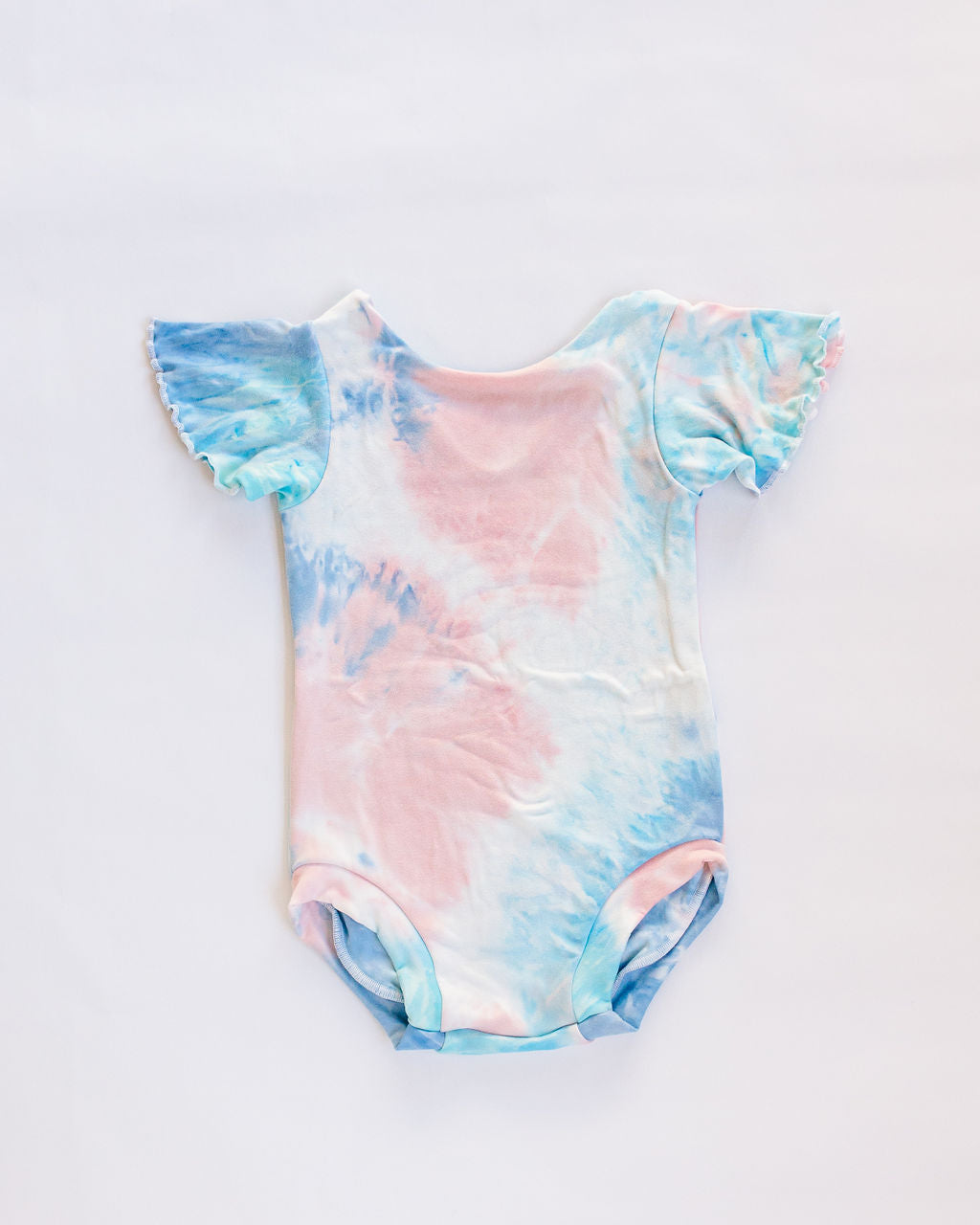 Blue/Pink/Indigo Tie Dye Leotard