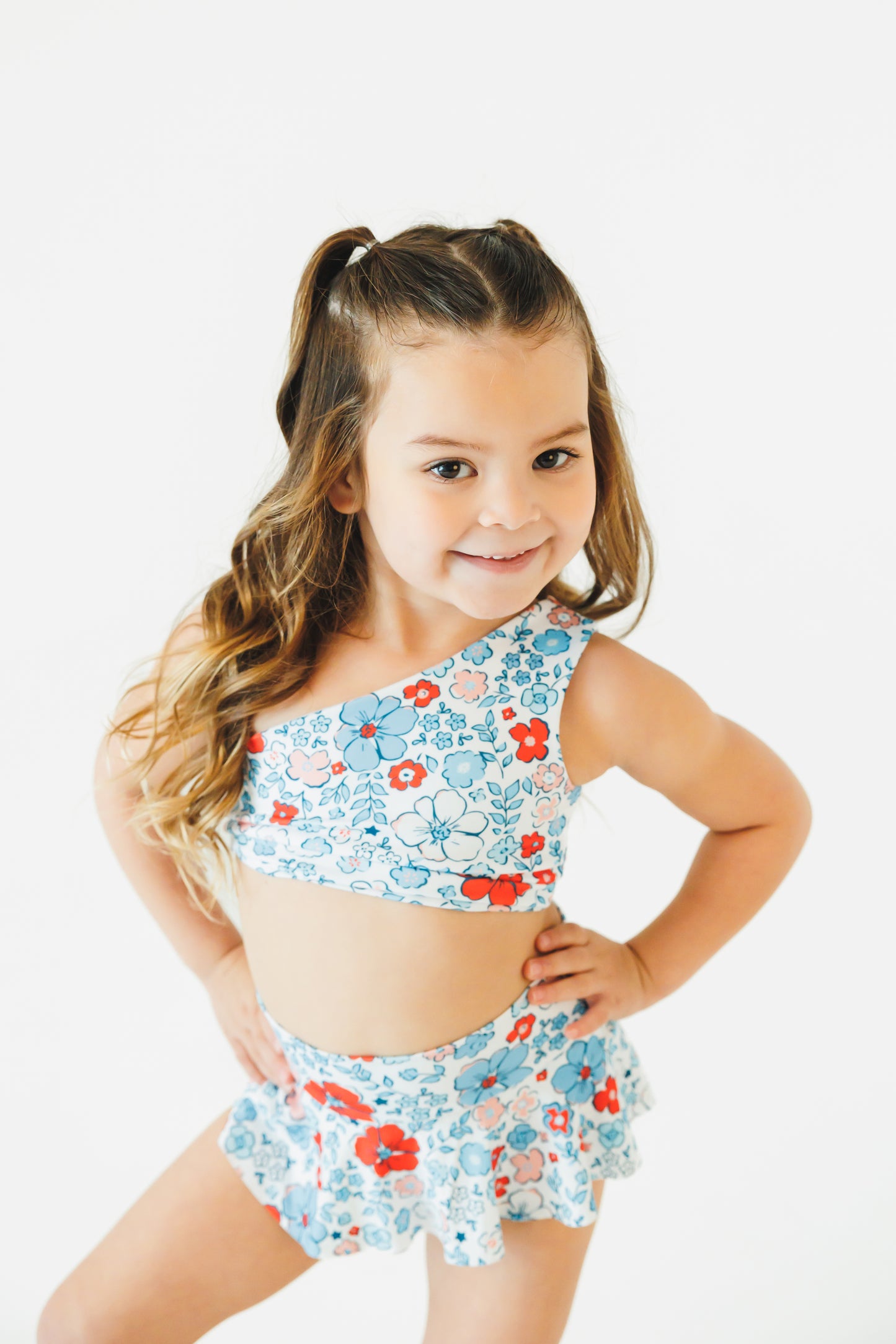 Firecracker Floral Dance Set