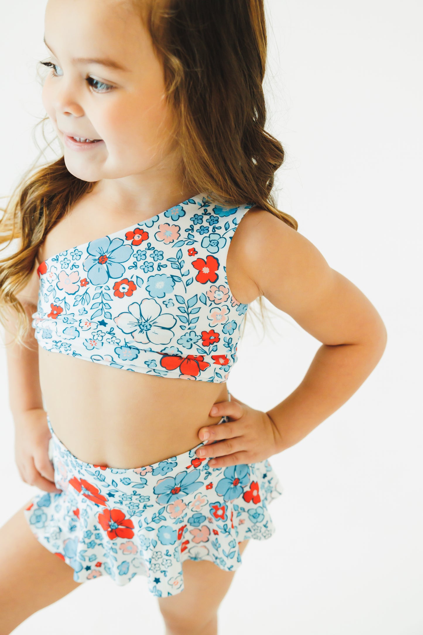 Firecracker Floral Dance Set