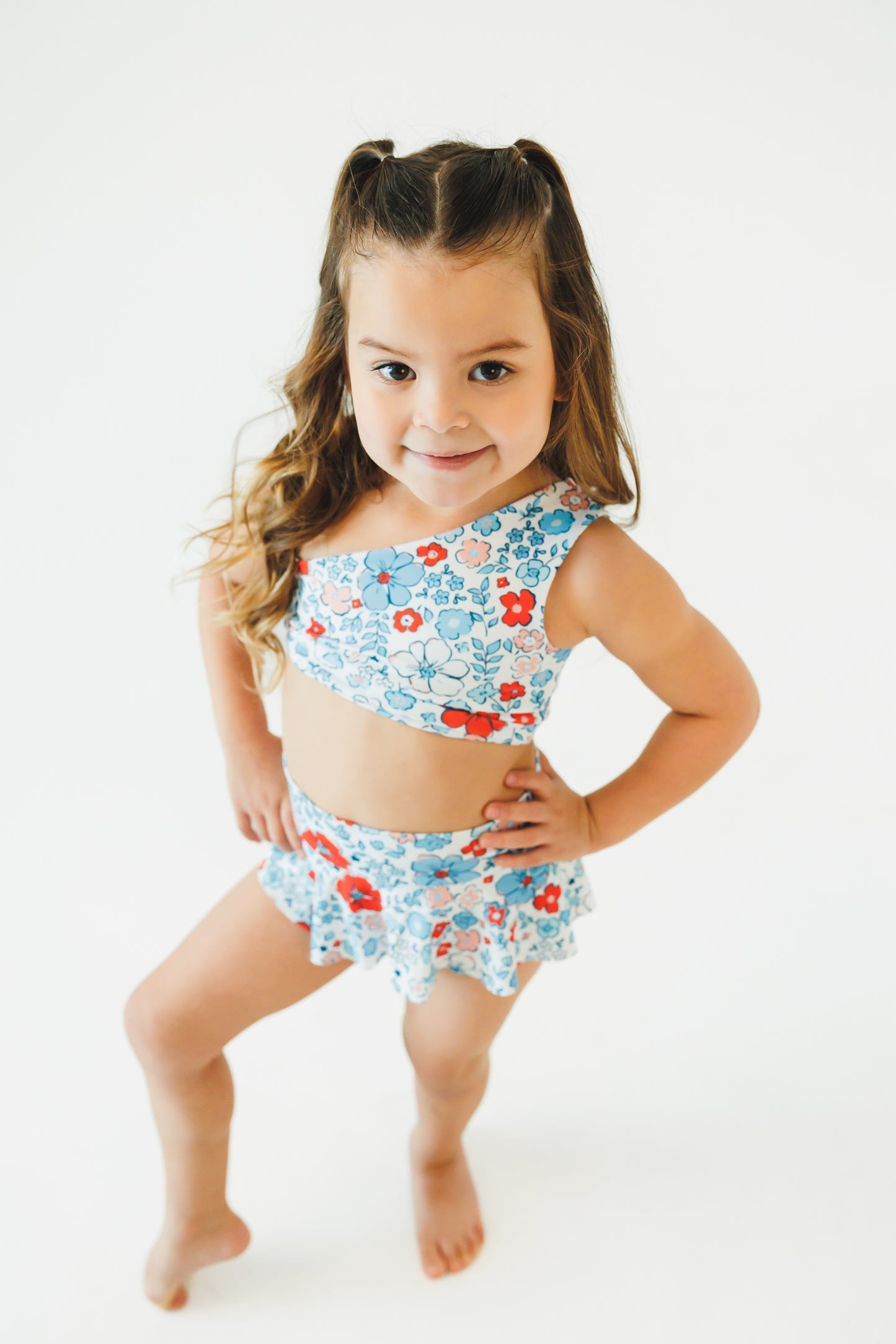 Firecracker Floral Dance Set