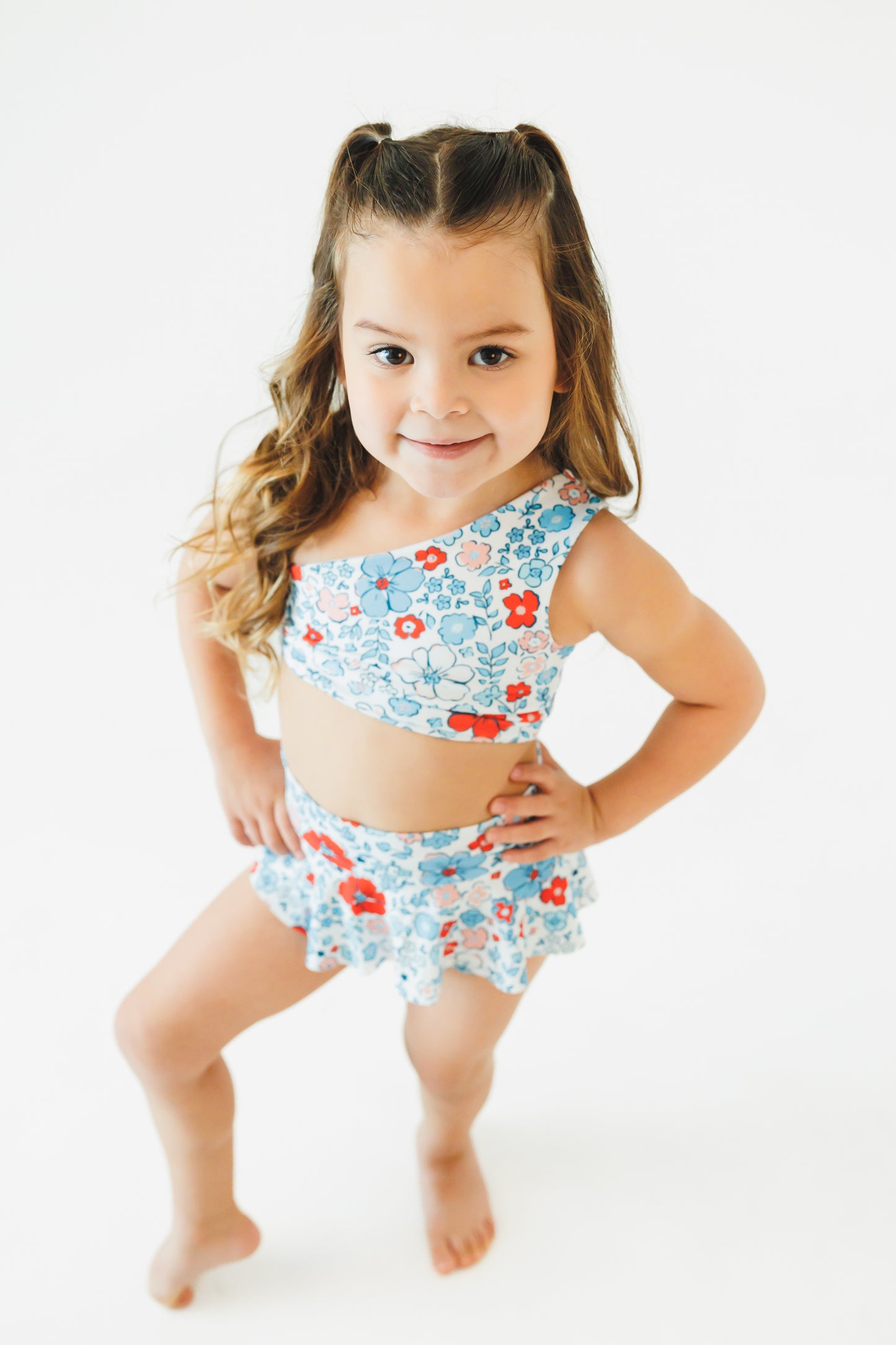 Firecracker Floral Dance Set