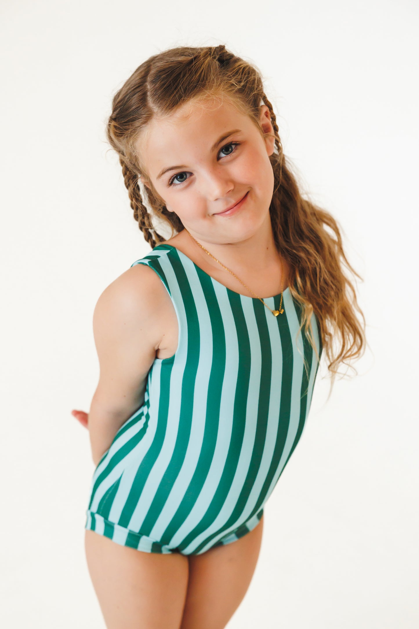 Striped Leotard - Tuck & Tumble