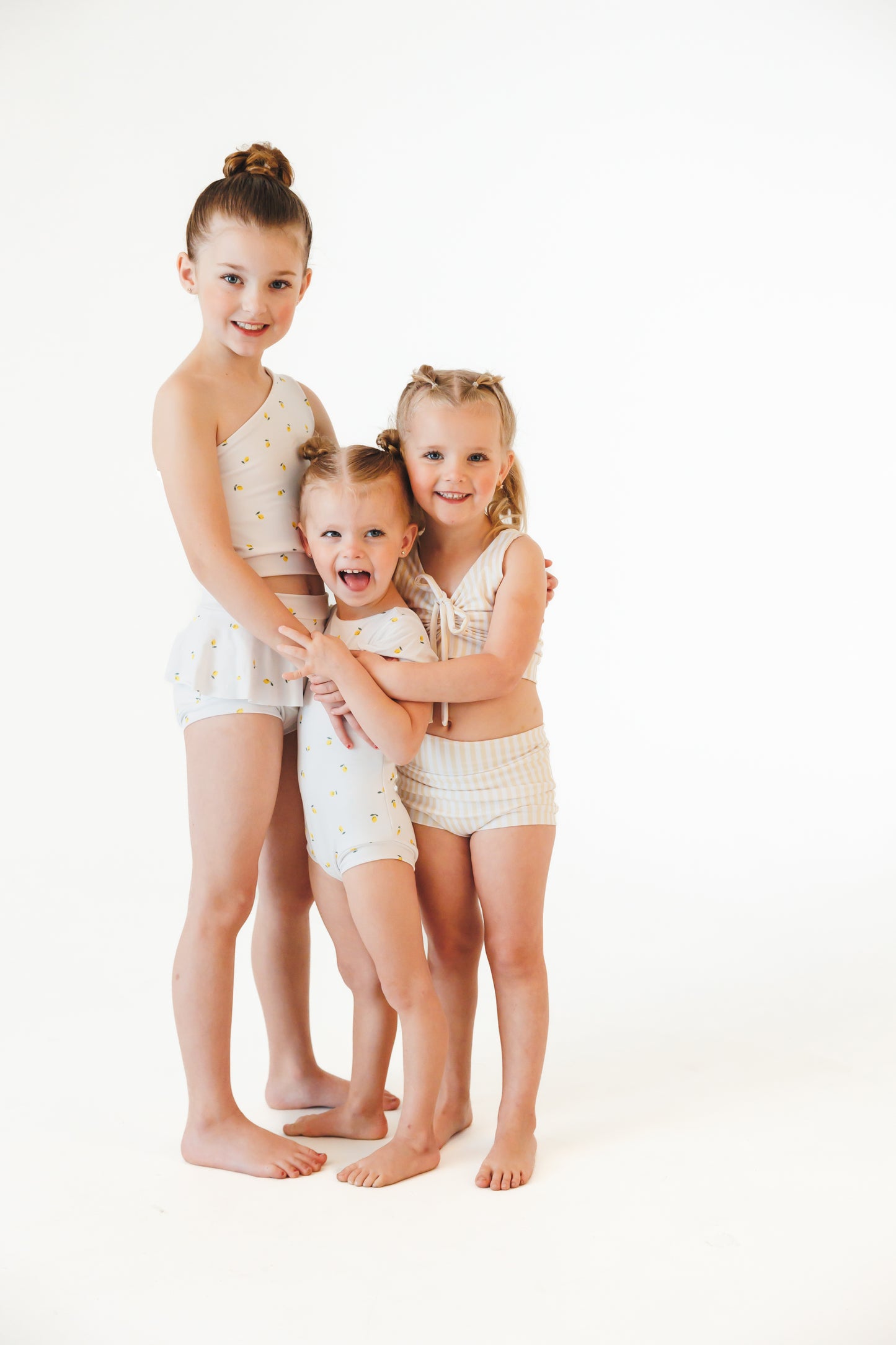 Yellow Stripes Dance Set