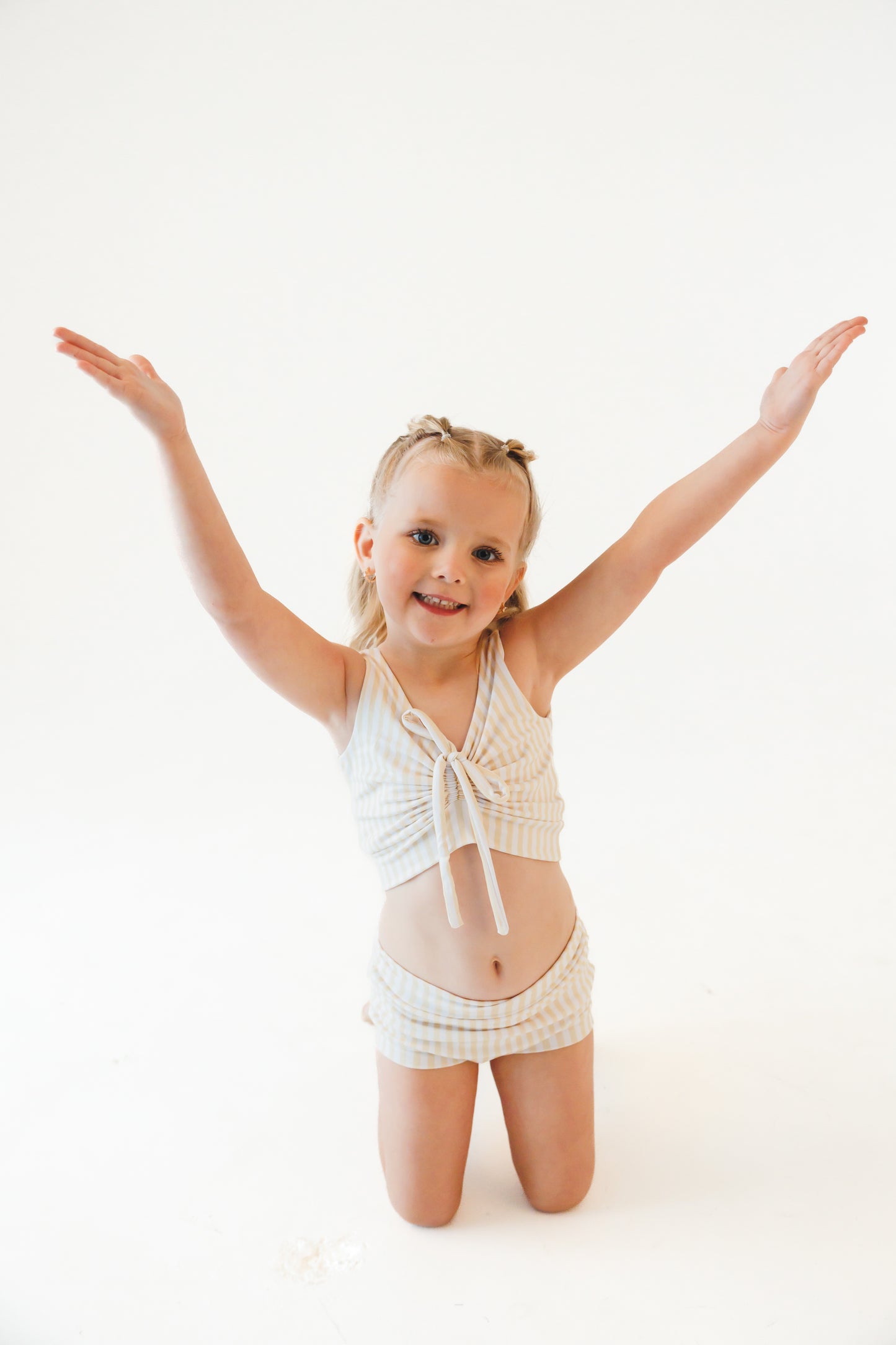 Yellow Stripes Dance Set