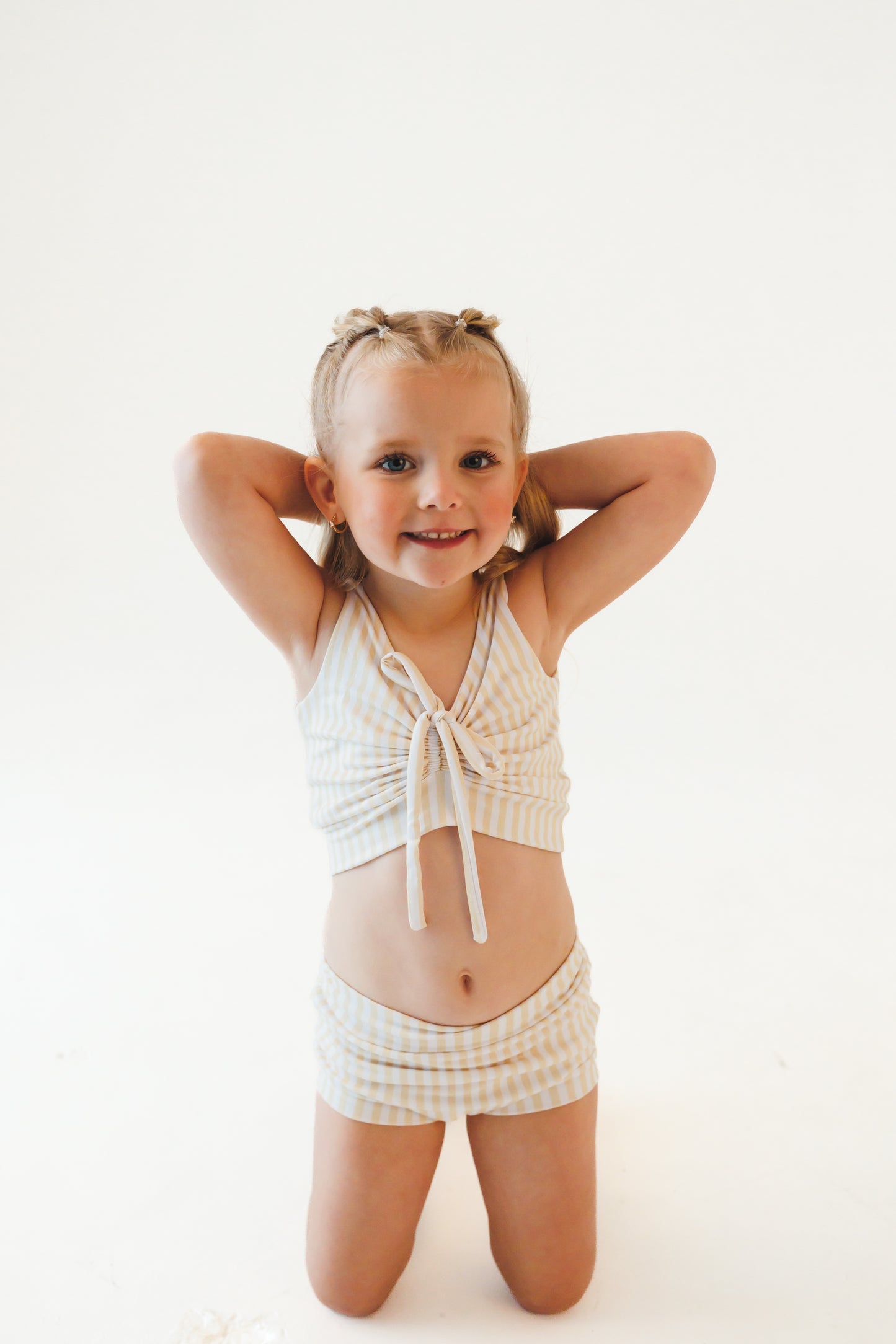Yellow Stripes Dance Set