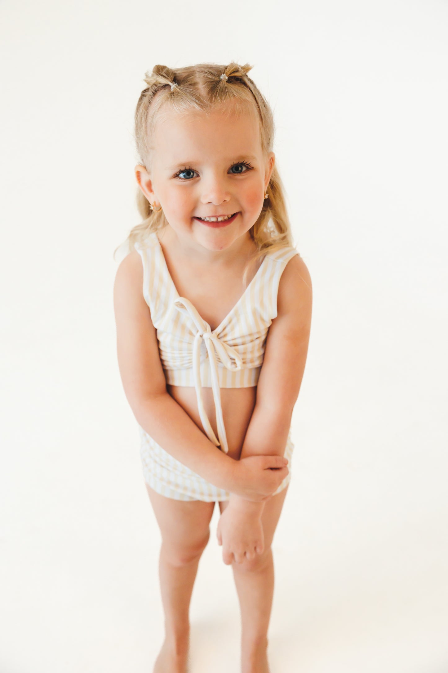 Yellow Stripes Dance Set