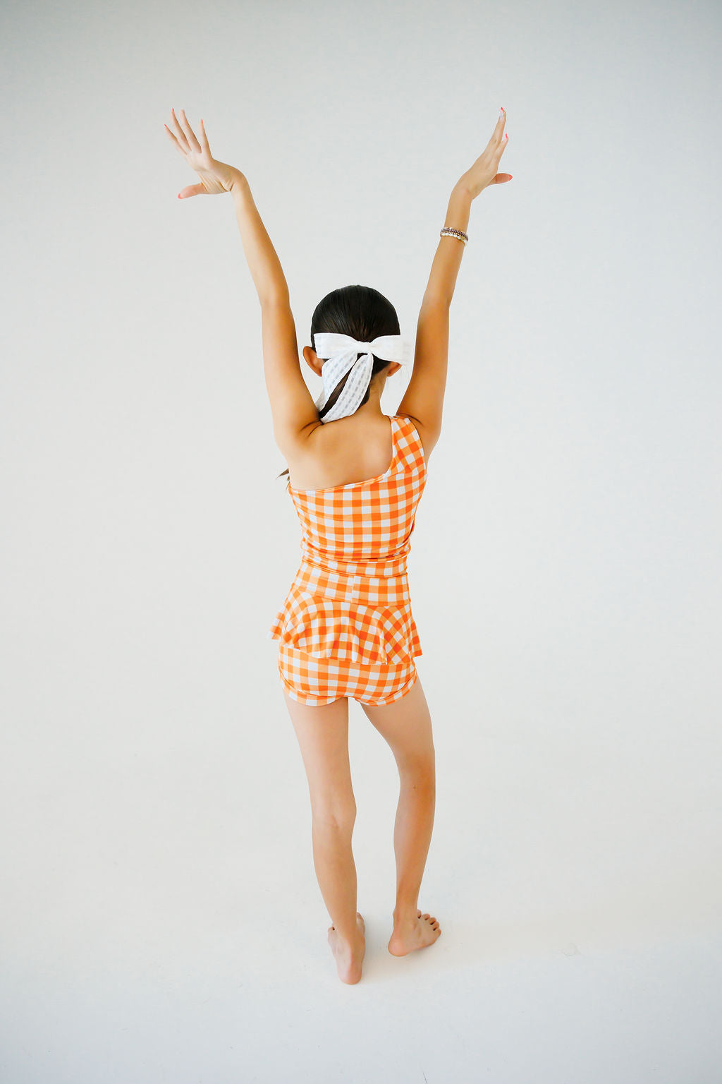 Orange Plaid Dance Set - The Trick or Twirl Drop