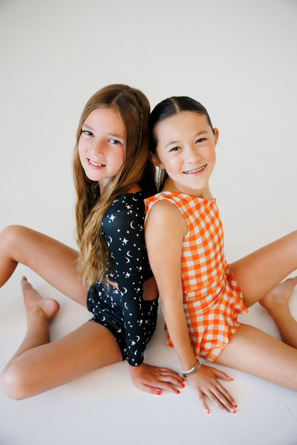 Orange Plaid Dance Set - The Trick or Twirl Drop