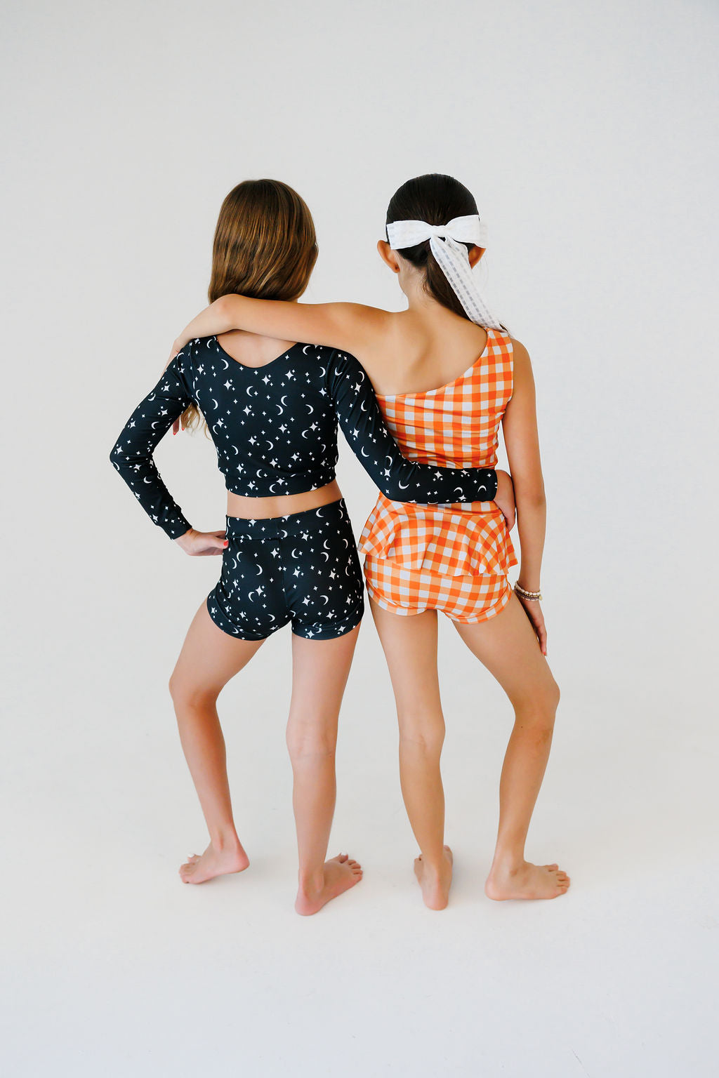 Orange Plaid Dance Set - The Trick or Twirl Drop