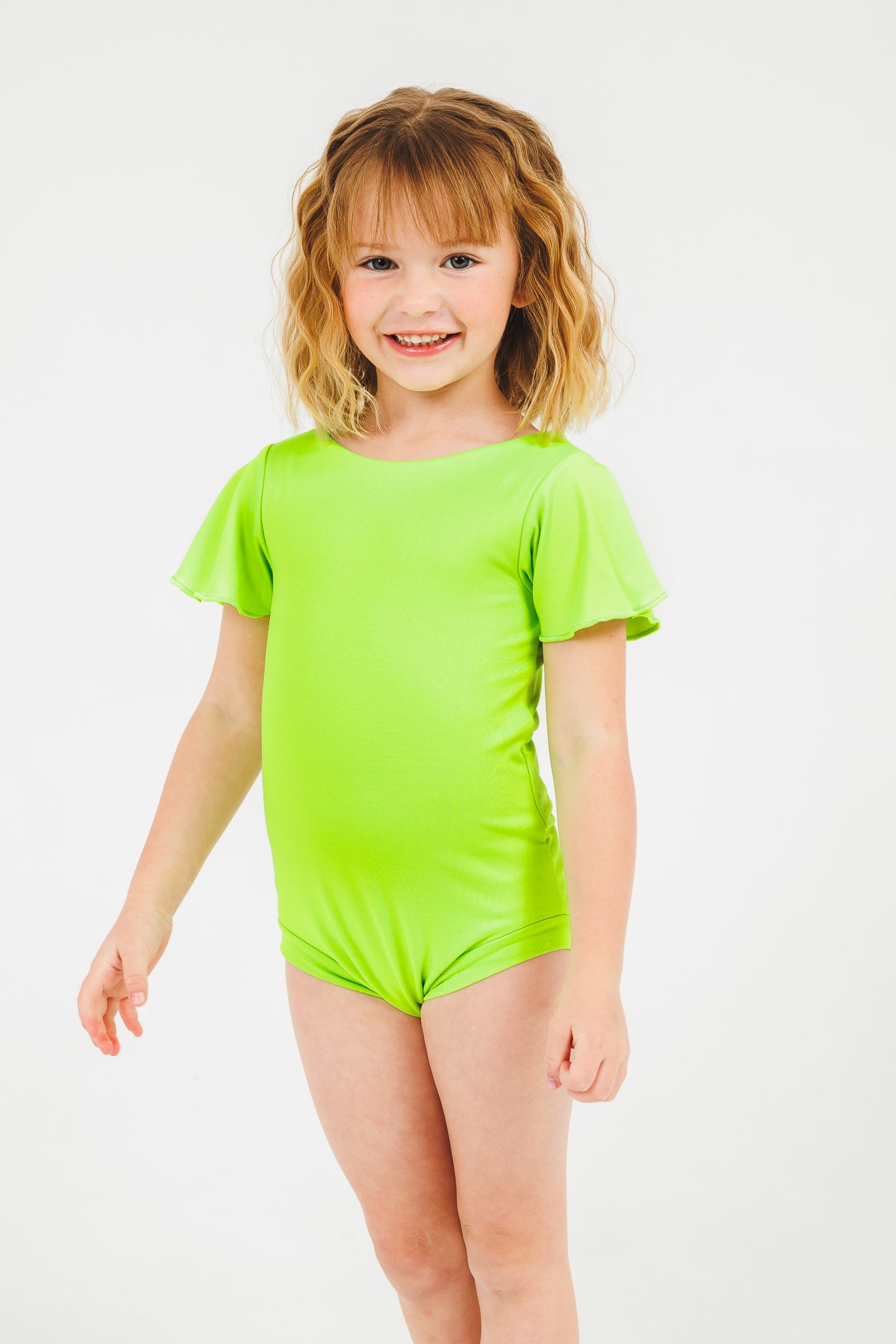 Neon Green Leotard