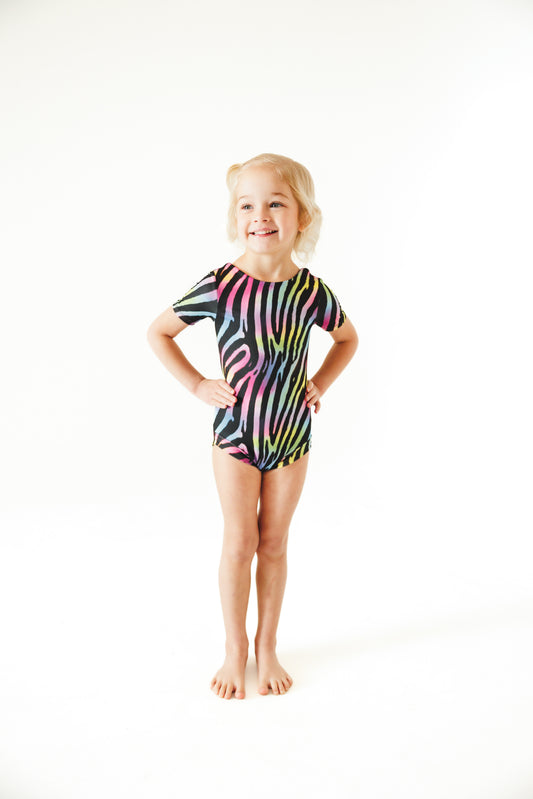 Zebra Stripes Leotard - Party Animals