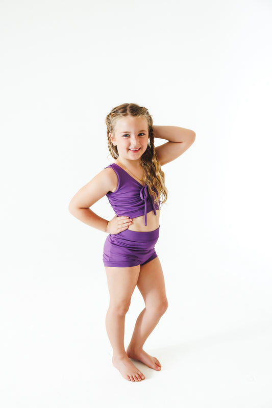 Purple Cinch Dance Set