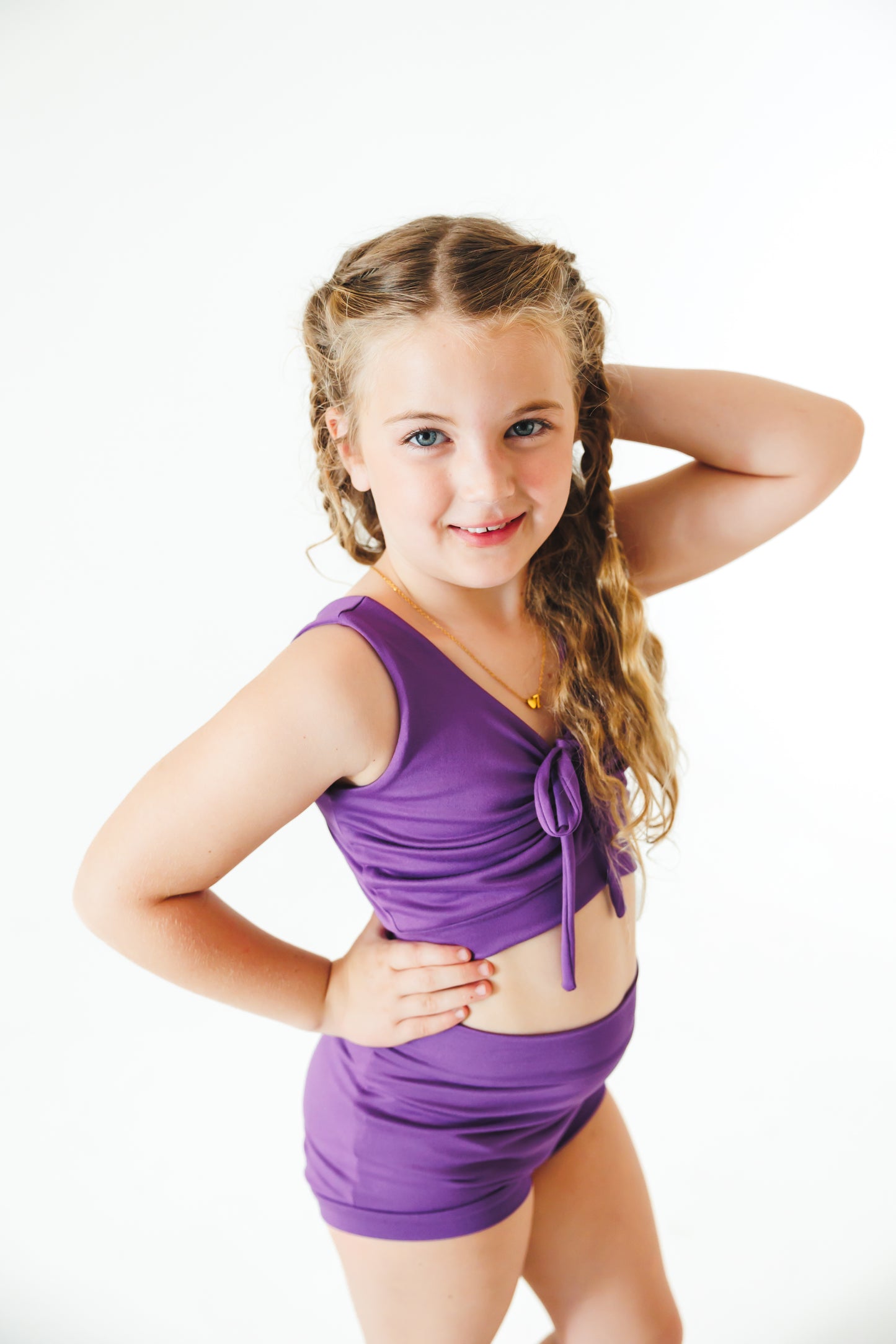 Purple Cinch Dance Set