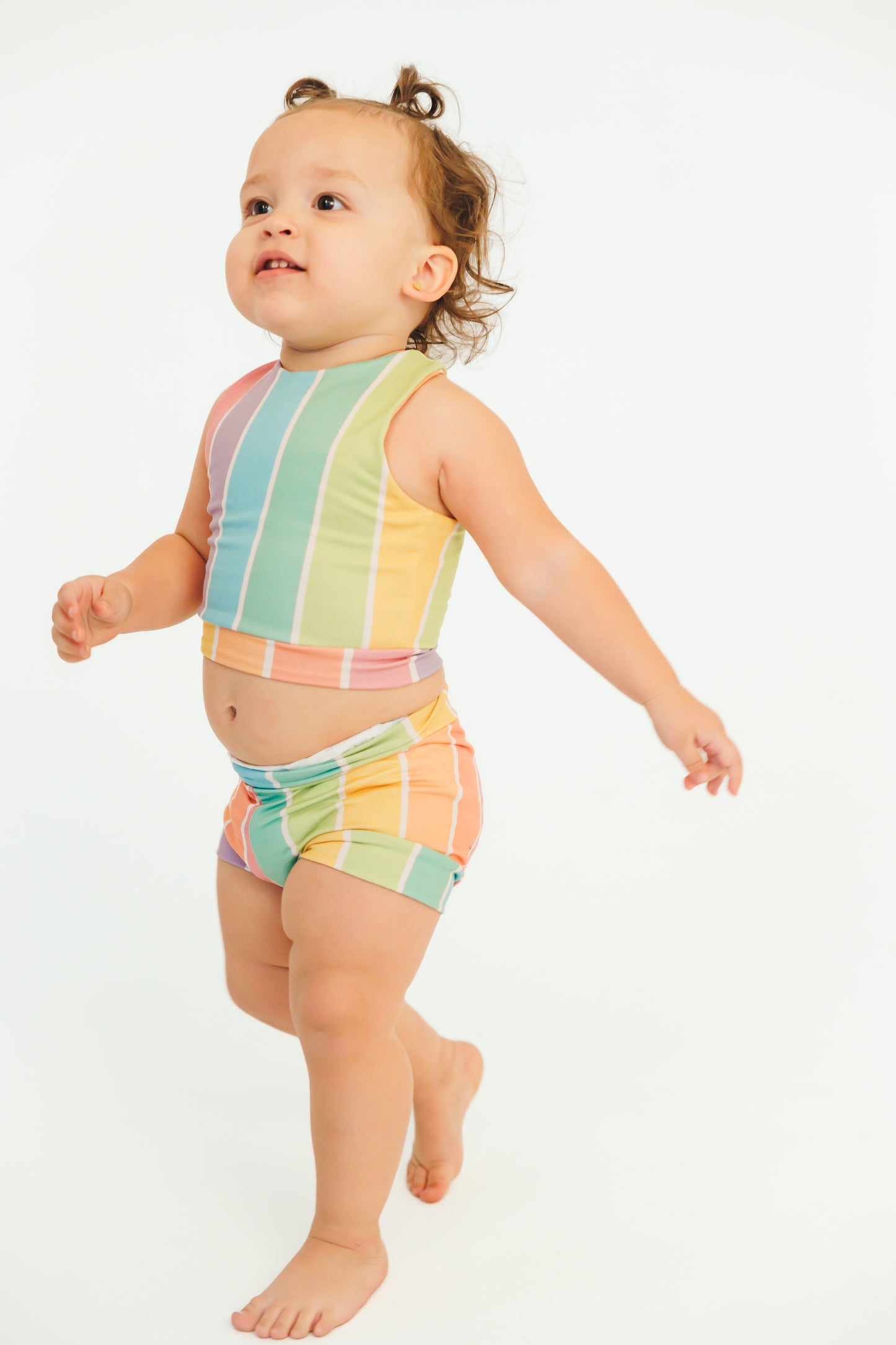 Rainbow Stripe Dance Set