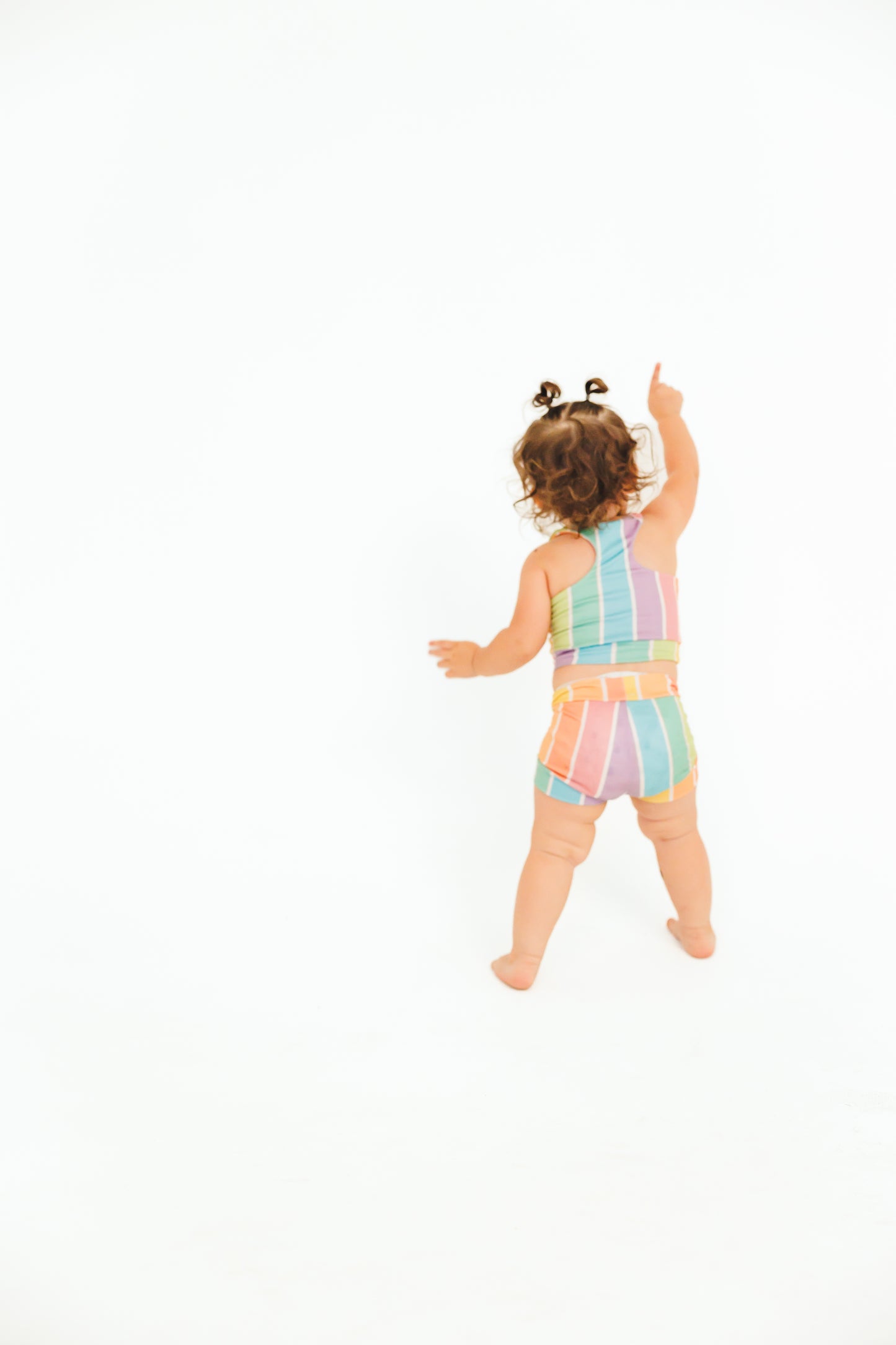 Rainbow Stripe Dance Set