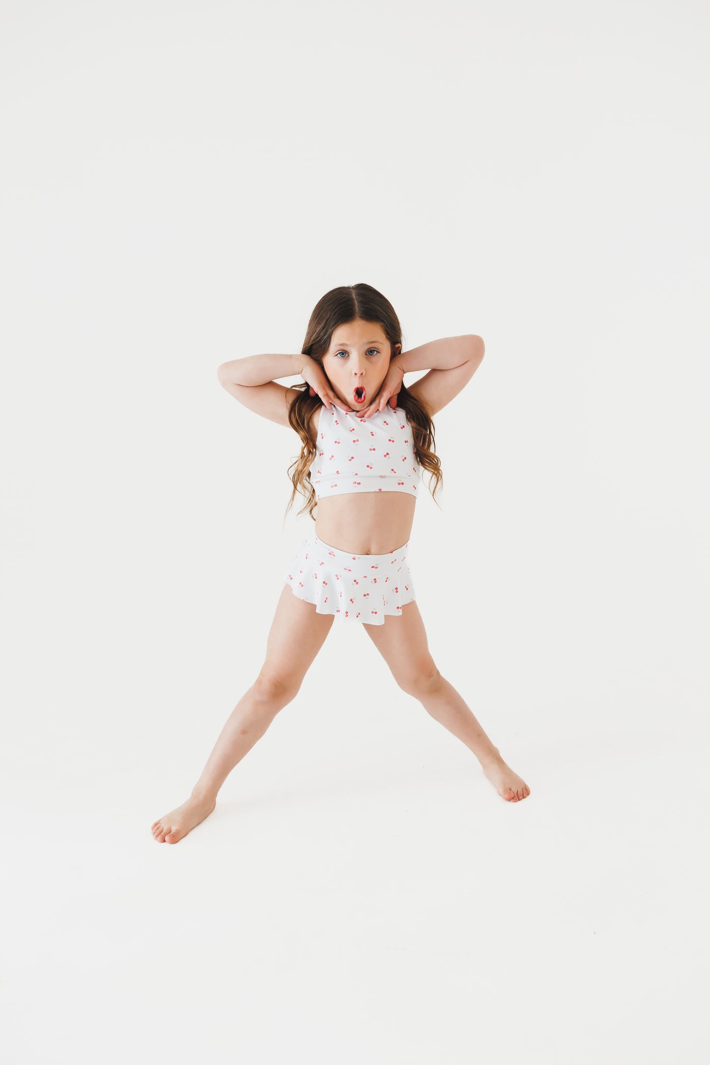 Willa B X Kenzie Shayne - Cherries Dance Set